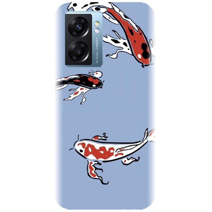 Силиконов калъф, съвместим с Realme Narzo 50 5g - модел Fish