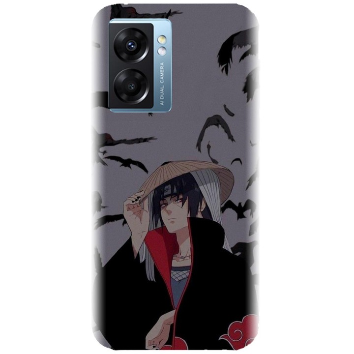 Силиконов капак, съвместим с Realme Narzo 50 5g - Аниме модел Itachi Uchiha