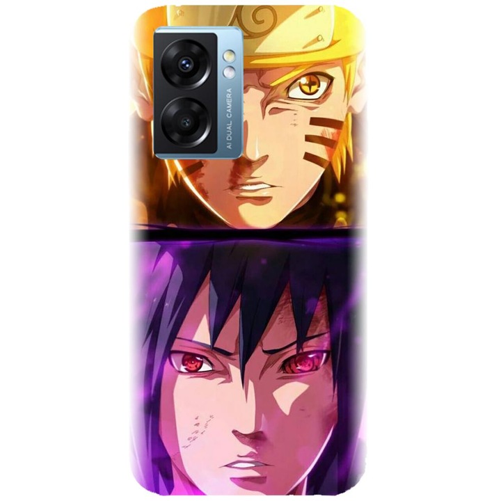 Силиконов калъф, съвместим с модел Oppo A97 - Naruto Uzumaki 2