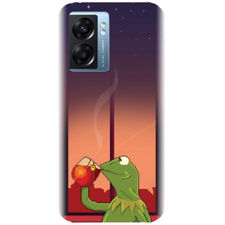 Силиконов калъф, съвместим с модела Oppo A57 4G 5G / A57s 4G - None Of My Business