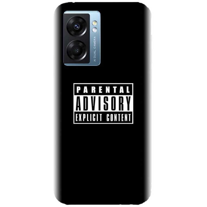 Силиконов калъф, съвместим с модел Realme Narzo 50 5g - Parental Advisory