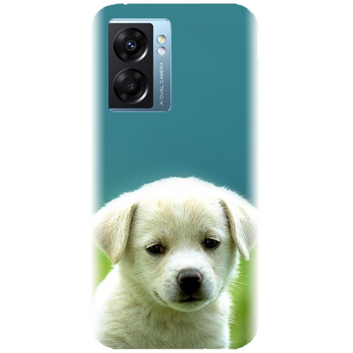 Husa din silicon compatibila cu Realme V23 5g - model Puppy Style