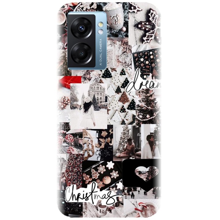 Силиконов калъф, съвместим с Realme Narzo 50 5g - модел Winter Holidays