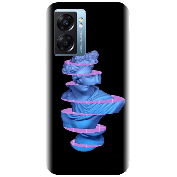 Силиконов капак, съвместим с Realme Narzo 50 5g - модел Sculptura