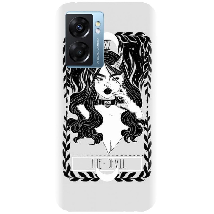 Силиконов калъф, съвместим с Realme Narzo 50 5g - модел The Devil