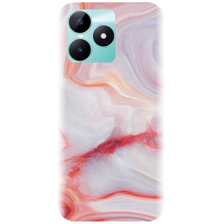 Силиконов кейс съвместим с Realme C53 4G - модел Abstract 102