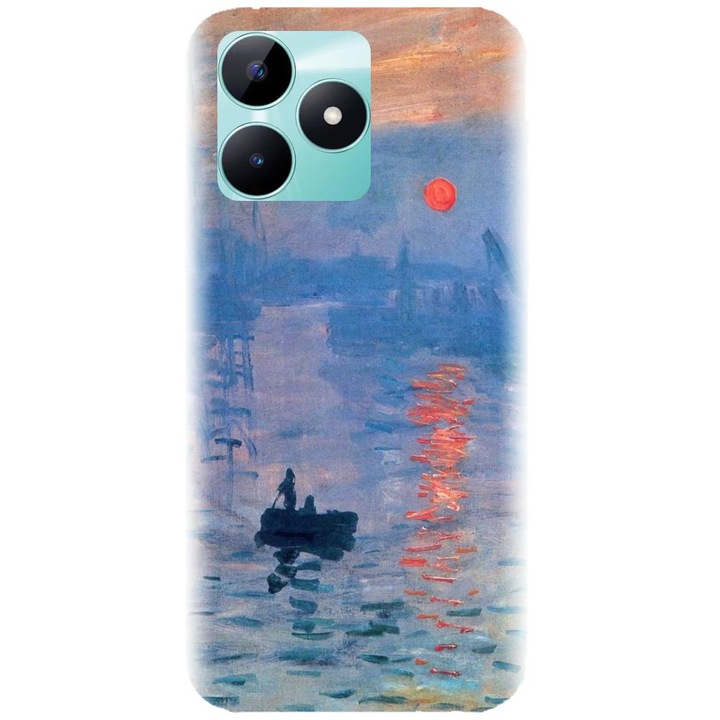 Силиконов калъф, съвместим с Realme C53 4G - модел Impression