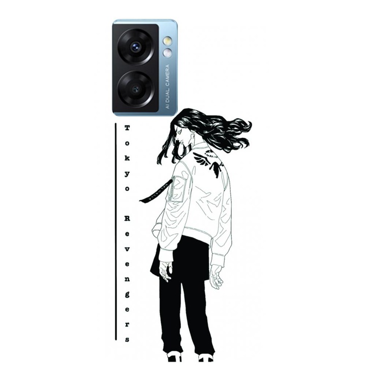 Силиконов калъф, съвместим с Realme Narzo 50 5g - Anime Keisuke модел