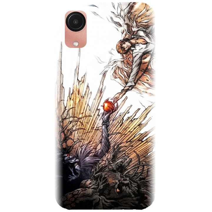 Силиконов калъф, съвместим с модел Samsung Galaxy A03 Core - Death Note