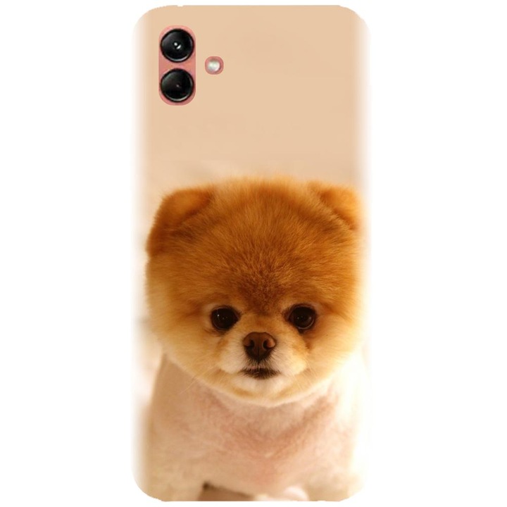 Husa din silicon compatibila cu Samsung Galaxy F04 - model Cutest puppy dog