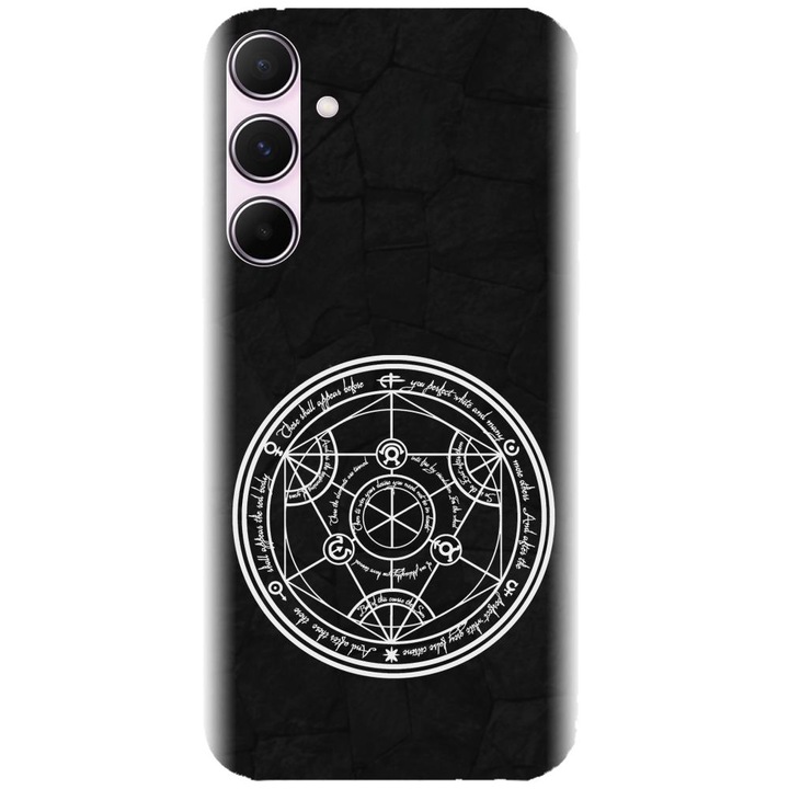 Husa din silicon compatibila cu Samsung Galaxy A55 5g - model Anime Transmutation Circle
