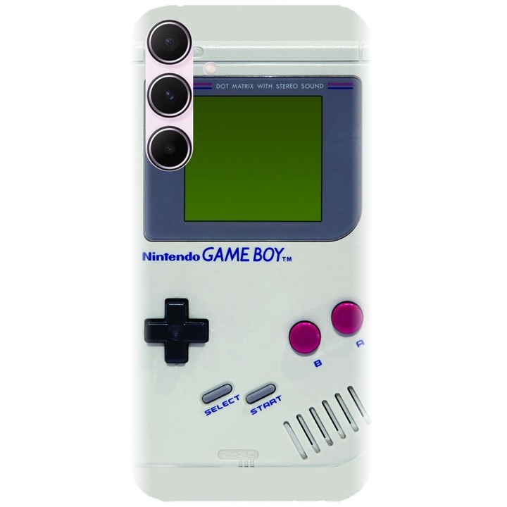 Husa din silicon compatibila cu Samsung Galaxy A55 5g - model Retro Game Boy
