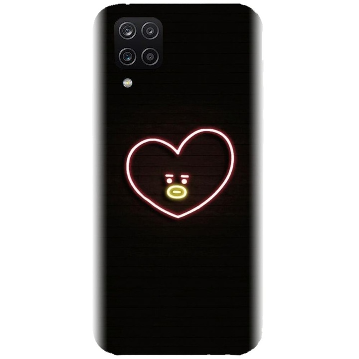 Husa din silicon compatibila cu Samsung Galaxy A12 / A12 Nacho - model BTS