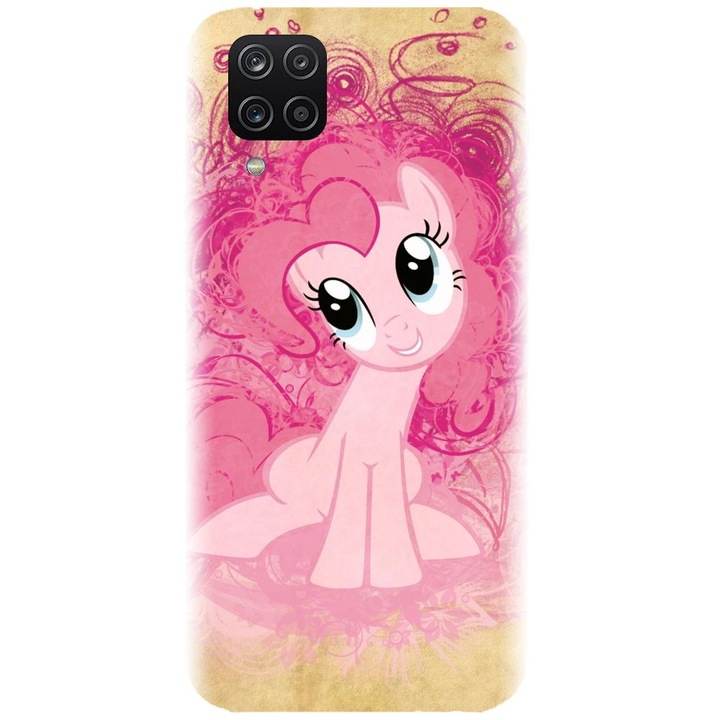Husa din silicon compatibila cu Samsung Galaxy A12 / A12 Nacho - model Pinkie pie