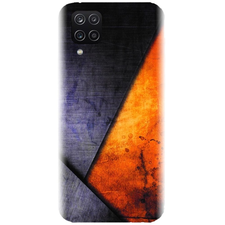 Husa din silicon compatibila cu Samsung Galaxy A12 / A12 Nacho - model Abstract