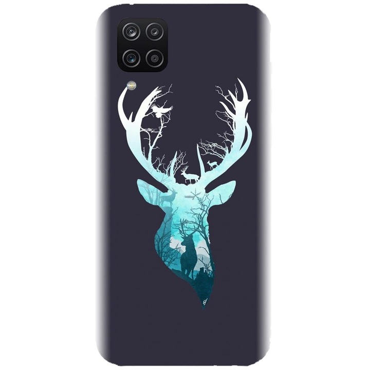 Husa din silicon compatibila cu Samsung Galaxy A12 / A12 Nacho - model Cerb