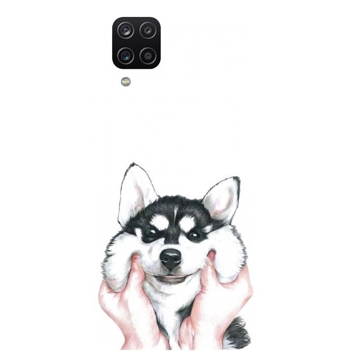 Husa din silicon compatibila cu Samsung Galaxy A12 / A12 Nacho - model Husky