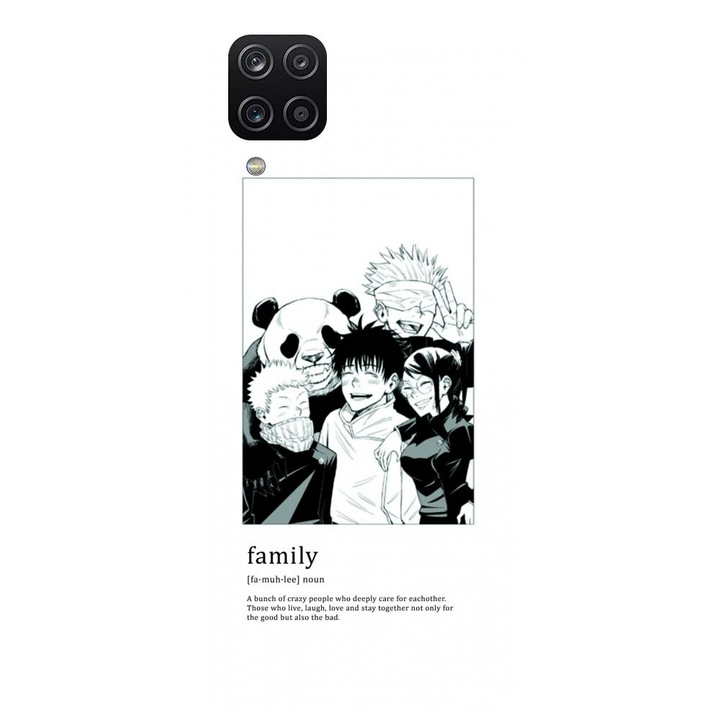 Husa din silicon compatibila cu Samsung Galaxy A12 / A12 Nacho - model Anime Jujutsu Kaisen