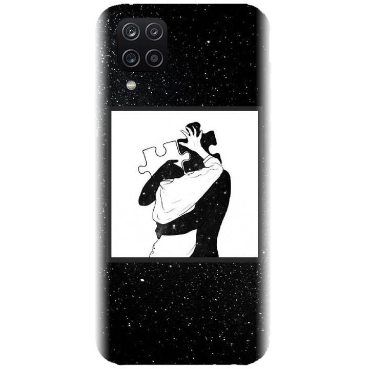 Husa din silicon compatibila cu Samsung Galaxy A12 / A12 Nacho - model Love It S In The Air