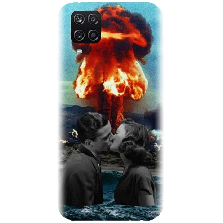 Husa din silicon compatibila cu Samsung Galaxy A12 / A12 Nacho - model Perfect Match