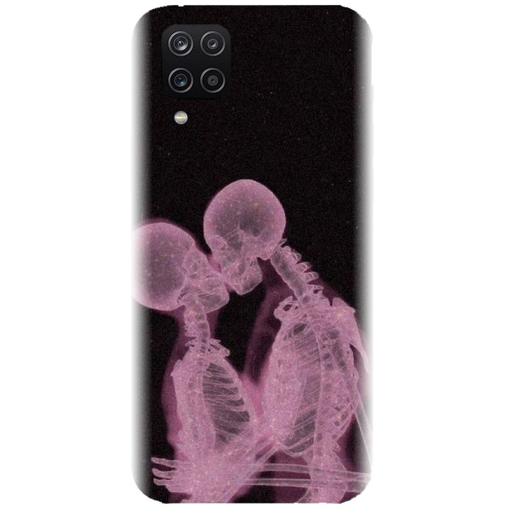 Husa din silicon compatibila cu Samsung Galaxy A12 / A12 Nacho - model X Ray
