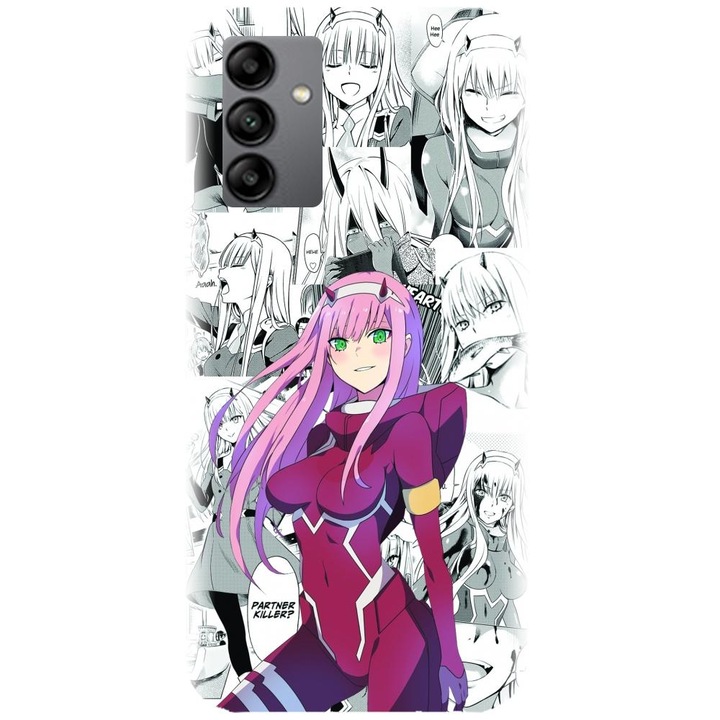 Силиконов кейс, съвместим с Samsung Galaxy M13 4G - модел Anime Zero Two