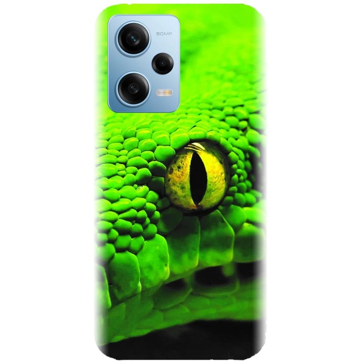 Husa din silicon compatibila cu Xiaomi Redmi Note 12 Pro Plus - model Animal Eye