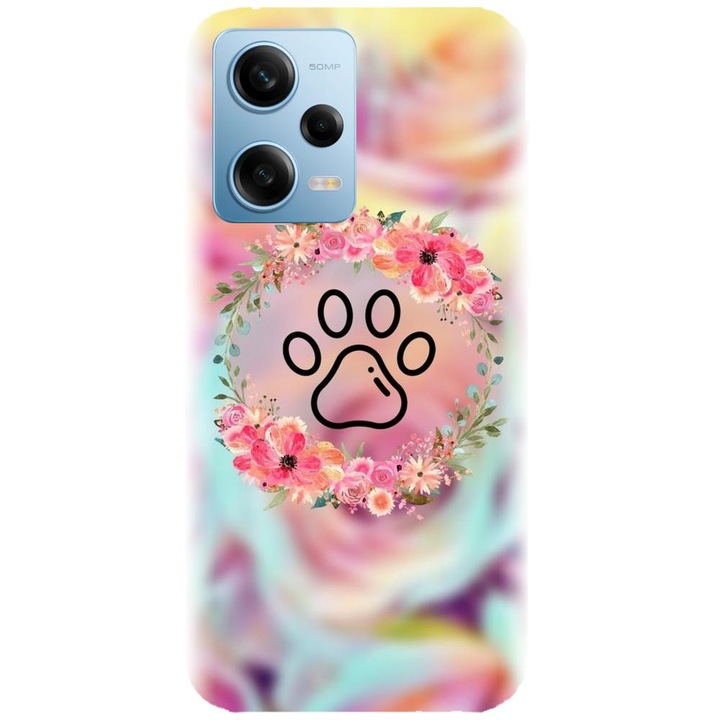 Husa din silicon compatibila cu Xiaomi Redmi Note 12 Pro Plus - model Animal Love