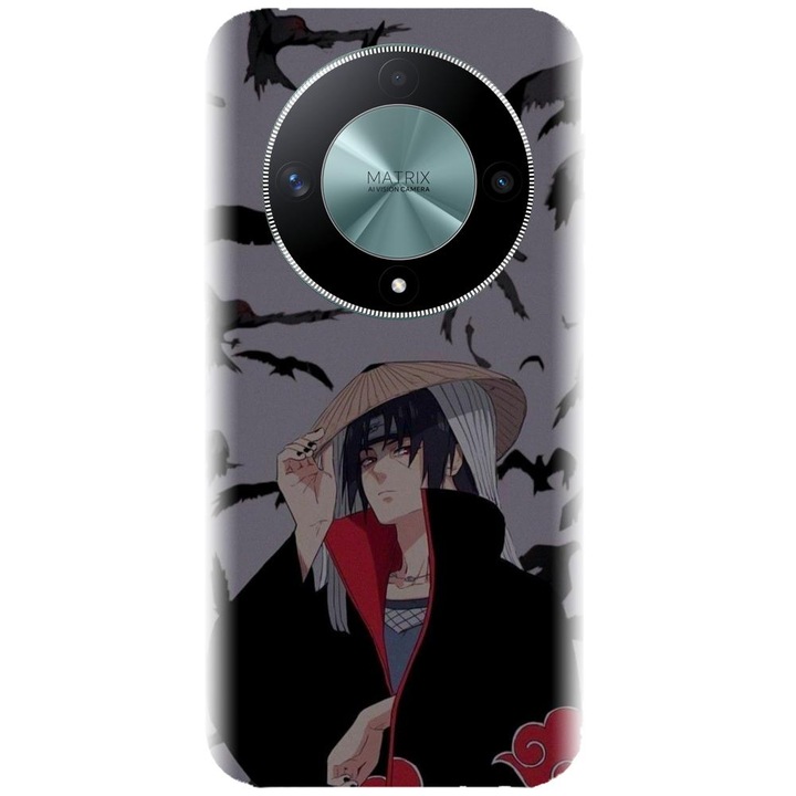 Husa din silicon compatibila cu Honor Magic 6 Lite - model Anime Itachi Uchiha