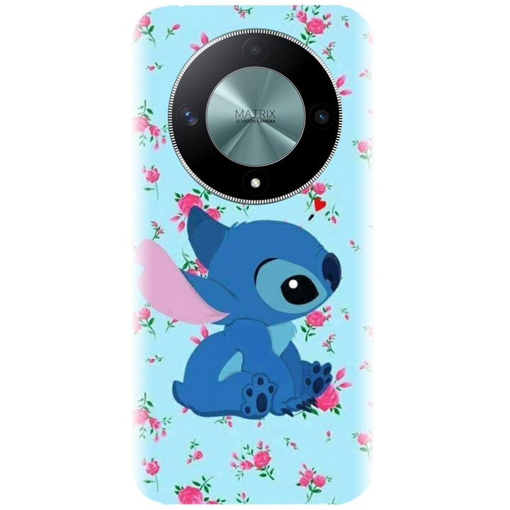 Husa din silicon compatibila cu Honor Magic 6 Lite - model Stitch Cellphone