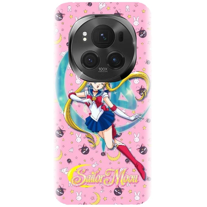Силиконов калъф, съвместим с Honor Magic 6 Pro - модел Sailor Moon