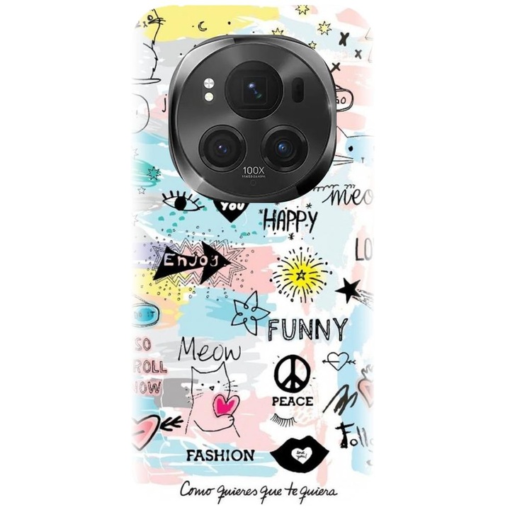 Szilikon tok kompatibilis a Honor Magic 6 Pro - Enjoy modellel