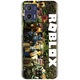 Husa din silicon compatibila cu Motorola Moto G73 - model Roblox