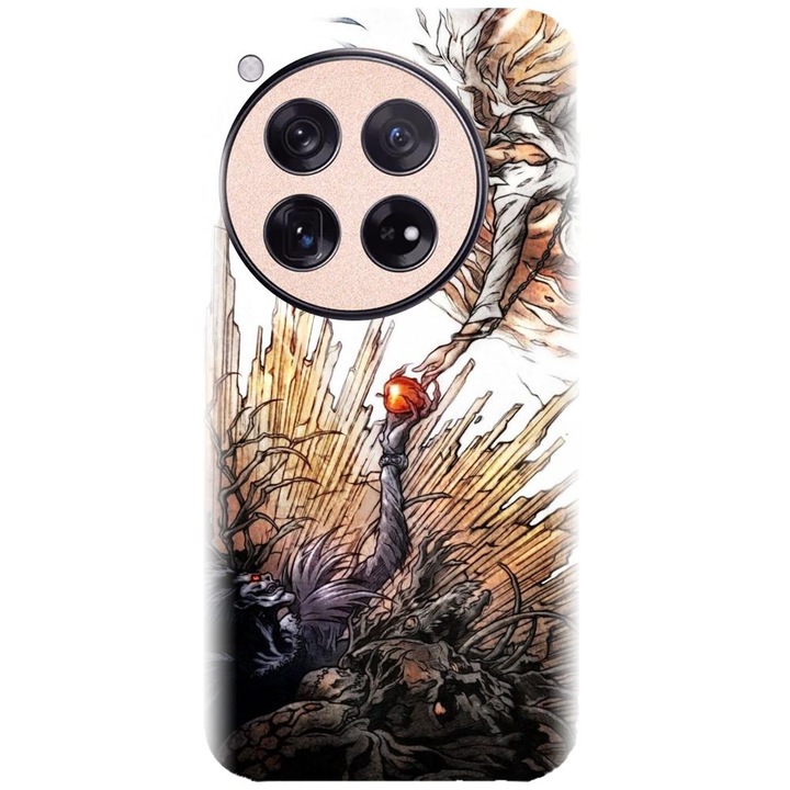 Husa din silicon compatibila cu OnePlus 12 - model Death Note