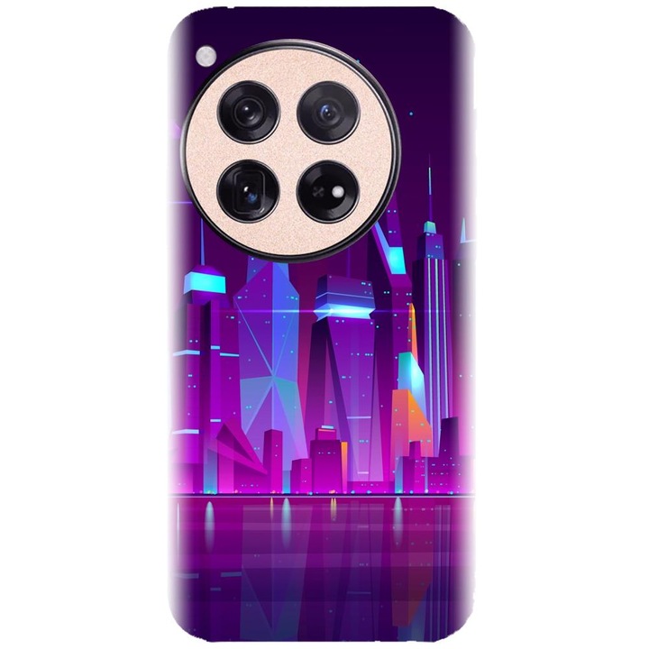 Husa din silicon compatibila cu OnePlus 12 - model Town