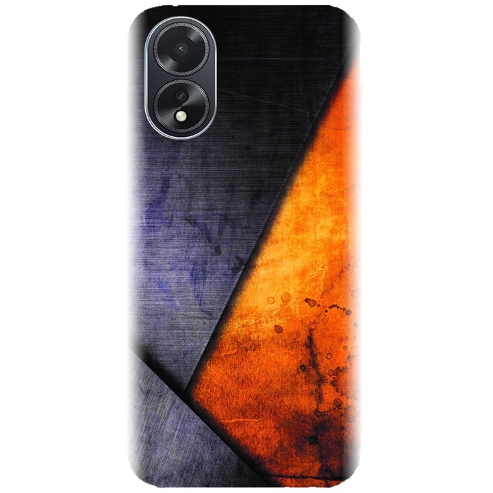 Husa din silicon compatibila cu Oppo A18 - model Abstract