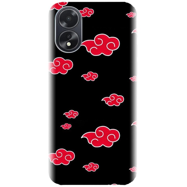 Husa din silicon compatibila cu Oppo A18 - model Naruto Shippuden Rinnegan