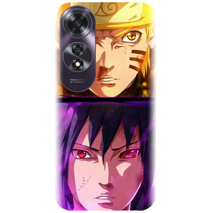 Силиконов калъф, съвместим с модел Oppo A60 - Naruto Uzumaki 2