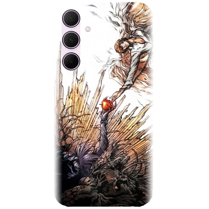 Силиконов калъф, съвместим с Samsung Galaxy A35 5g - модел Death Note