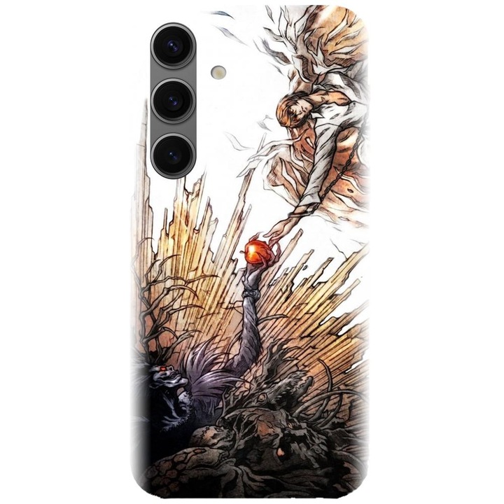 Силиконов калъф, съвместим с Samsung Galaxy S24 FE - модел Death Note