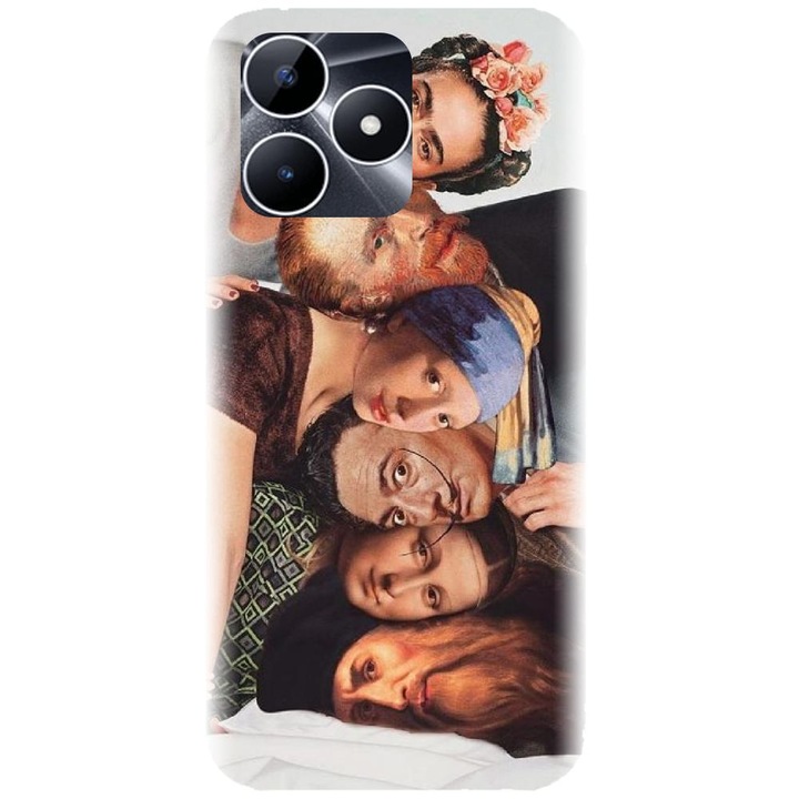 Силиконов калъф, съвместим с Realme Note 50 - модел Friends 2