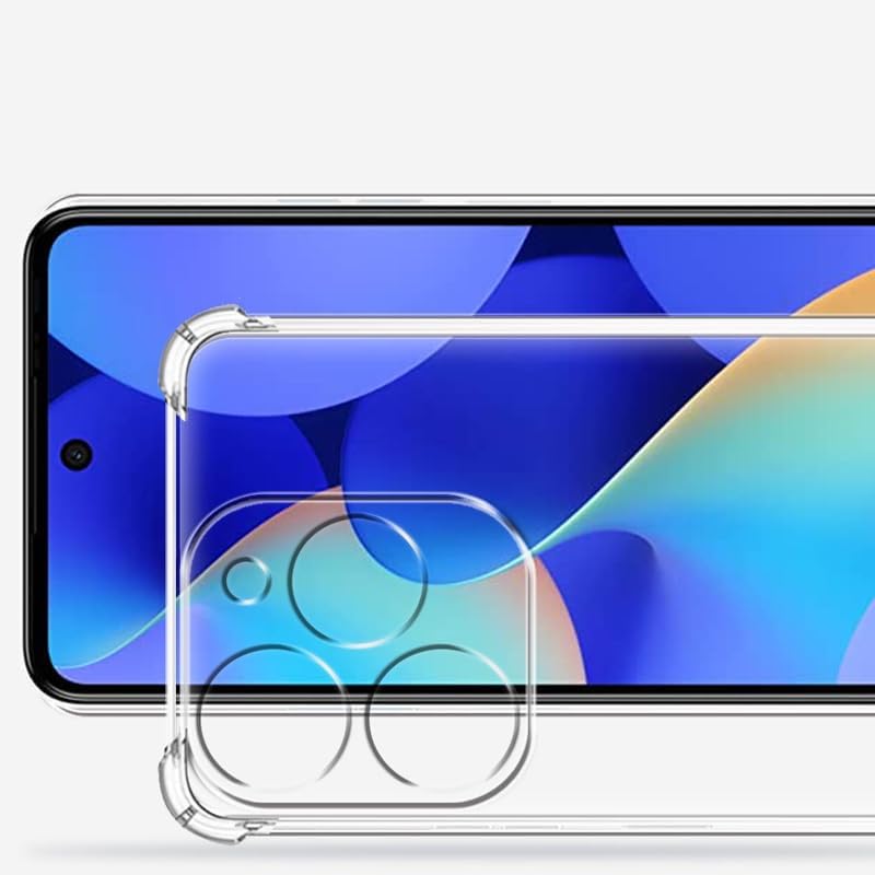 Husa pentru Infinix Hot 40i / Infinix SMART 8 Anti-Shock 1.5mm reinforced 4 corners transparent