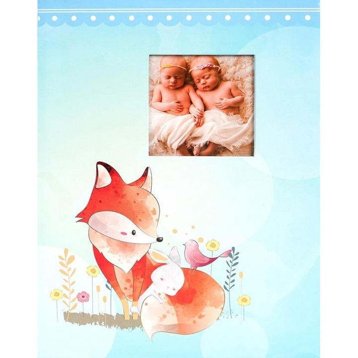 Album foto autoadeziv Fandy, 60 pagini, spirala, 25,5 x 29cm