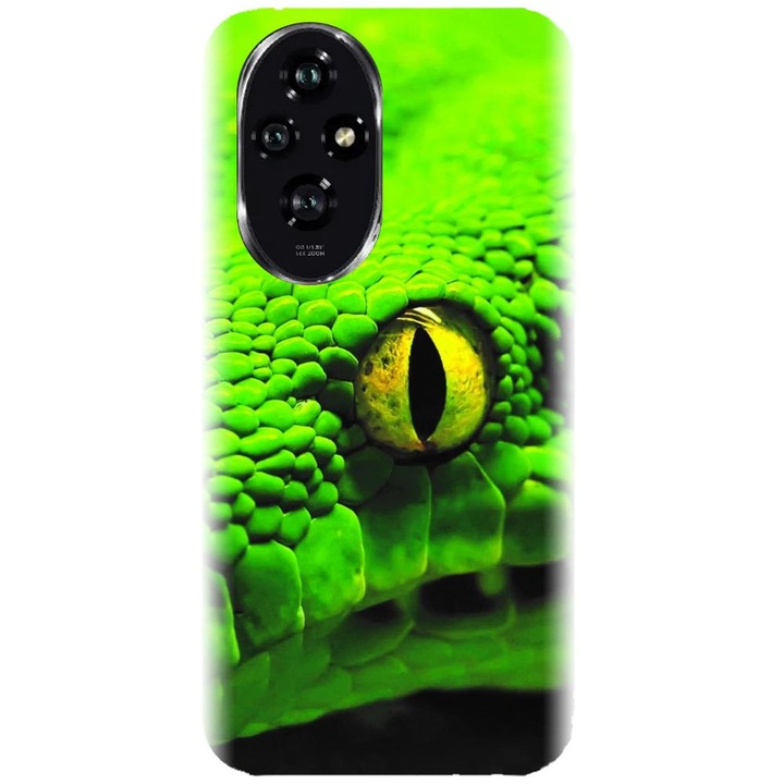 Husa din silicon compatibila cu Honor 200 - model Animal Eye