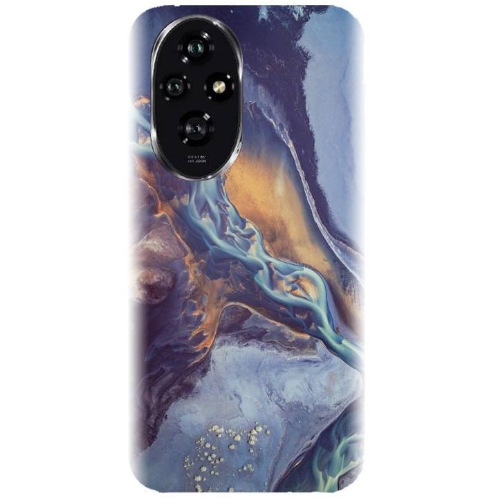 Husa din silicon compatibila cu Honor 200 - model Abstract 101