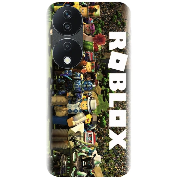 Husa din silicon compatibila cu Honor X7b - model Roblox