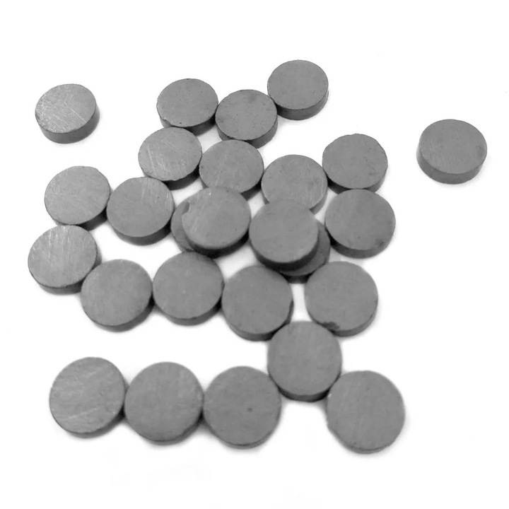 Set magneti ferritici 10x3 mm, 26 bucati, negru