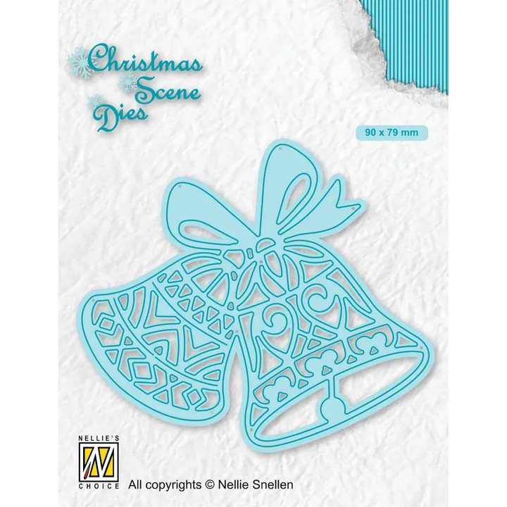 Matrita, Nellie Snellen, Clopotele de Craciun mor, 90x79 mm