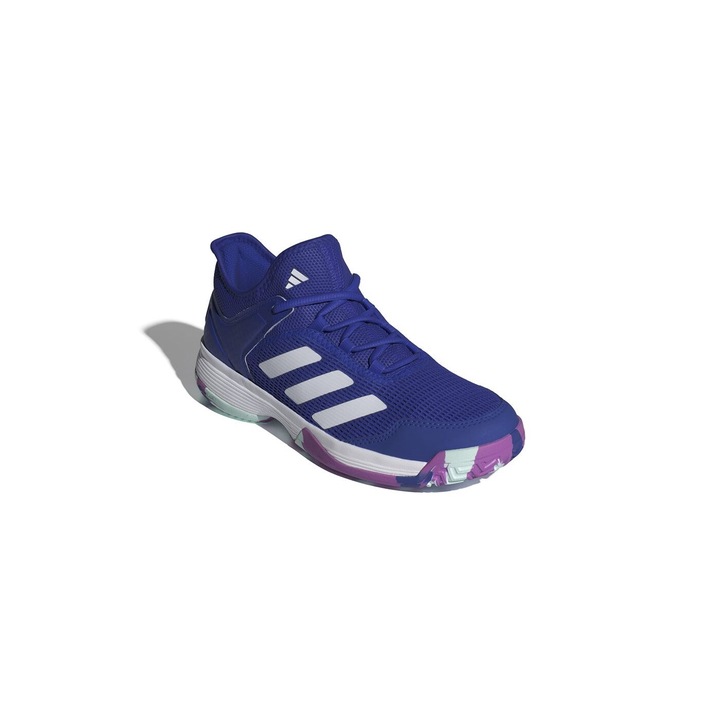 Pantofi sport tenis Adidas Ubersonic 4 Allcourt, Sintetic, Bleumarin