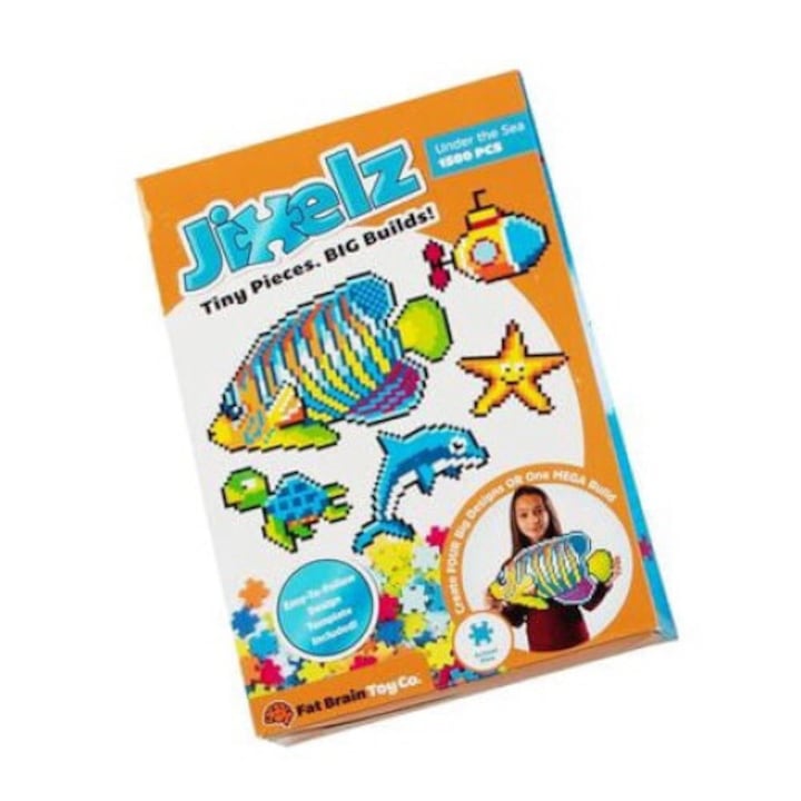 Jixelz Pod Woda kirakó, 1500 darabos, 5 modell, többszínű, 6 éves kortól gyermekeknek